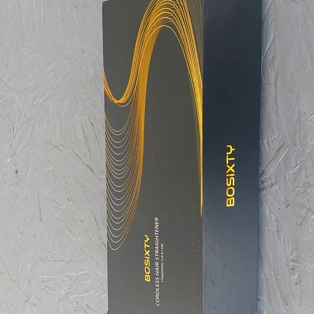 BRAND NEW BOSIXTY CORDLESS HAIR STRAIGHTENER